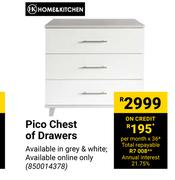 Home & Kitchen Pico Chest Of Drawers