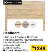 Home & Kitchen Headboard-1.8m(h) X 1.3m(w) X 40mm(d)
