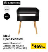 Home & Kitchen Maui Open Pedestal-Each