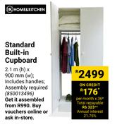 Home & Kitchen Standard Built-In Cupboard-2.1m(h) X 900mm(w)