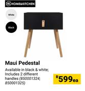 Home & Kitchen Maui Pedestal-Each