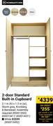 Home & Kitchen 2-Door Standard Built-In Cupboard-2.1m(h) X 1.2m(w)