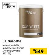 Fired Earth 5L Suedette