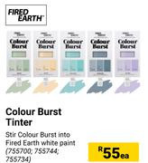Fired Earth Colour Burst Tinter-Each