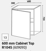 Home & Kitchen Wall Units 600mm Cabinet Top