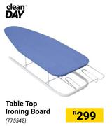Clean Day Table Top Ironing Board