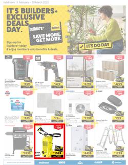 Builders : Save More, Get More (11 February - 10 March 2025), page 1