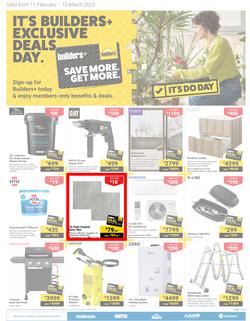 Builders : Save More, Get More (11 February - 10 March 2025), page 1