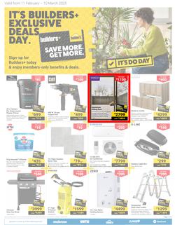 Builders : Save More, Get More (11 February - 10 March 2025), page 1
