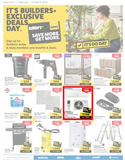 Builders : Save More, Get More (11 February - 10 March 2025), page 1