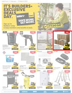 Builders : Save More, Get More (11 February - 10 March 2025), page 1