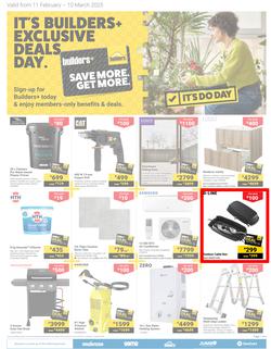 Builders : Save More, Get More (11 February - 10 March 2025), page 1