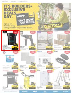 Builders : Save More, Get More (11 February - 10 March 2025), page 1