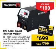 Blacksmith 120 A DC Smart Inverter Welder