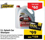Shiled Splash Car Shampoo-5Ltr
