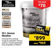 Fired Earth Severe Weather-20Ltr