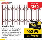 Xpanda Diy Aluglide Gate 2.2m X 2.15m