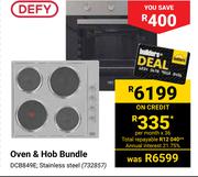 Defy Oven & Hob Bundle DCB849E