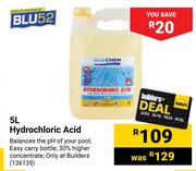 BLU52 Hydrochloric Acid-5Ltr