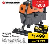 Bennett Read Wet/Dry Vacuum Cleaner