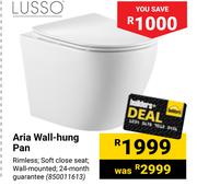Lusso Aria Wall-Hung Pan