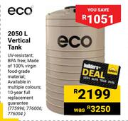 Eco 2050Ltr Vertical Tank