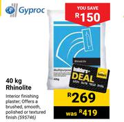 Gyproc 40kg Rhinolite