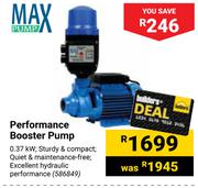 Max Pump Performance Booster Pump 