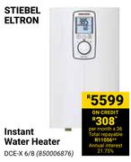 Stiebel Eltron Instant Water Heater DCE-X 6/8