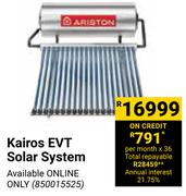 Kairos EVT Solar System 850015525