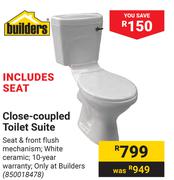Builders Close Coupled Toilet Suite