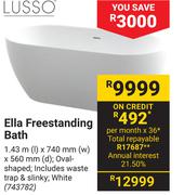 Lusso Ella Freestanding Bath