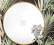 DH Round Gold Mirror 600mm x 600mm