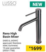 Lusso Reno High Basin Mixer