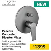 Lusso Pescara Concealed Diverter Mixer