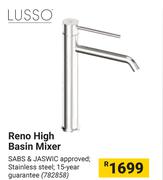 Lusso Reno High Basin Mixer