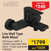 Lusso Liro Wall Type Bath Mixer