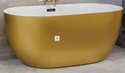 Zala Freestanding Bath Gold 1.435m