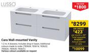 Lusso Cara Wall Mounted Vanity