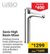 Lusso Savio High Basin Mixer