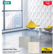 Ceramic Floor Tiles-350mm x 350mm Per Sqm