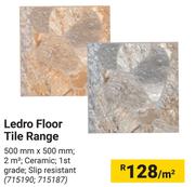 Ledro Floor Tile Range-500mm x 500mm Per Sqm
