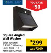 Solar Flair Square Angled Wall Washer