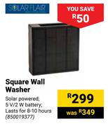 Solar Flair Square Wall Washer
