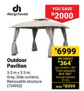 Designhouse Outdoor Pavilion 3.3m X 3.3m