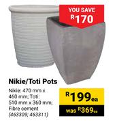 Nikie/ Toti Pots-Each
