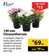 Flora 140mm Chrysanthemum-Each