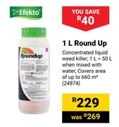 Efekto Round Up-1Ltr