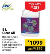 Pro Tek Clear All-5Ltr