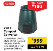 Keter 220L Compost Converter